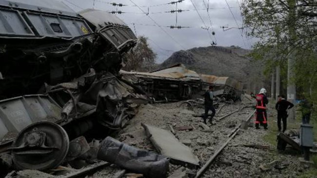 Malatya'da tren kazası