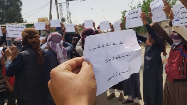 Deyrezzor'da Arapların 'YPG protestoları' artıyor: Ana gerekçe Esad'a petrol satışı