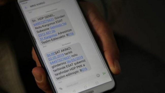 MNG Kargo’dan HDP üyesine gönderilen SMS hakkında açıklama