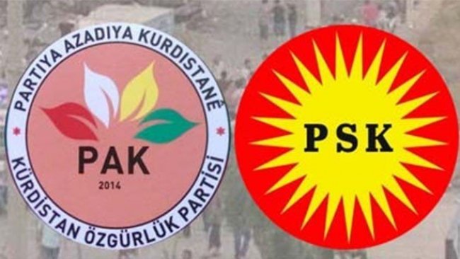 PSK ve PAK'tan Kürdistan isimli partilerle ilgili kapatma davalarına tepki