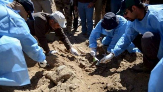 Kürtlere ait 3 toplu mezar daha bulundu