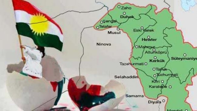 'Ortadoğu’da Erbil başkentli Kürdistan Devleti doğuyor'
