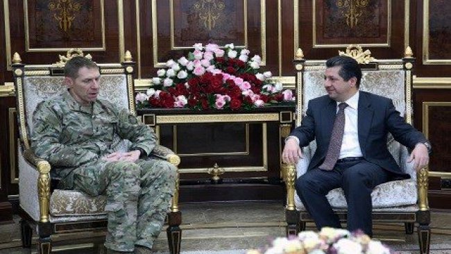 Mesrur Barzani, ABD’li General Roberson'u kabul etti