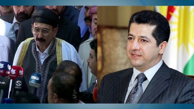 Başbakan Mesrur Barzani'den Ezidi Miri'ne destek