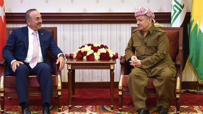 Çavuşoğlu'ndan Barzani'ye: Peşmerge ve Irak güçleri birleşmesin