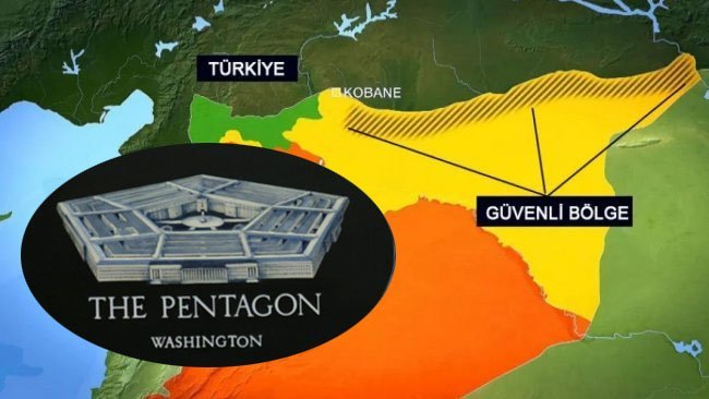 Pentagon: Türkiye'nin Rojava'ya askeri müdahalesini engelledik