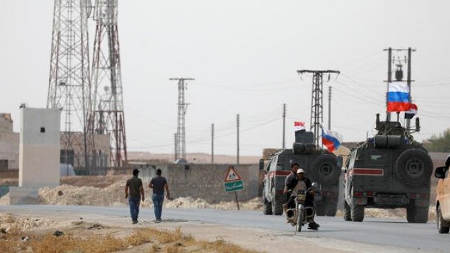 Rus askeri konvoyu Kobanê'de