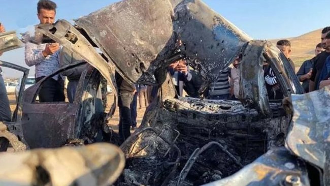 Jetler Zaho'da PKK'ye ait aracı bombaladı: 2 ölü