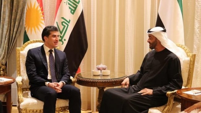 Başkan Neçirvan Barzani, Abu Dabi Veliaht Prensi’yle ile görüştü