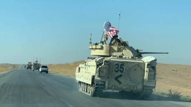 ABD askerleri tank eşliğinde Rojava şehrine geçti