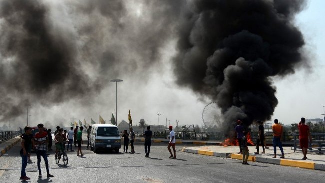 Bağdat’ta Yeşil Bölge yakınına füze saldırısı