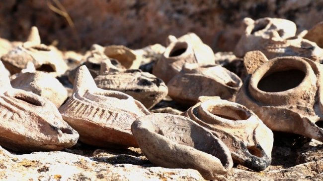 Kürt ilinde 500 yıllık kandiller bulundu