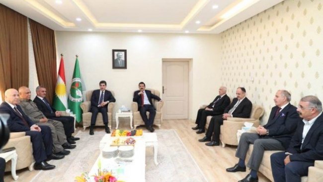Kürdistan Bölge Başkanı, YNK ve Goran yetkilileriyle görüştü