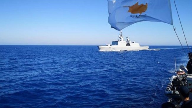 Türkiye'ye karşı Kıbrıs, İtalya ve Fransa'dan Akdeniz'de ortak tatbikat
