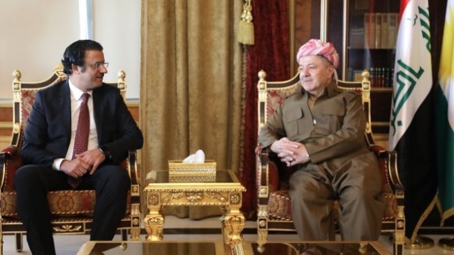 Başkan Barzani ile Kuveyt Başkonsolosu’ndan dostluk vurgusu