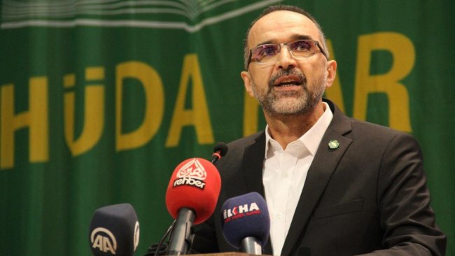 HÜDA PAR Genel Başkan Sağlam: Kürtlerin hakları tanınmadan coğrafya huzur bulmaz
