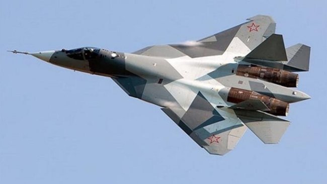 Rusya'da Su-57 uçağı düştü