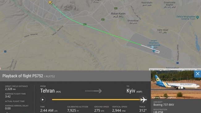 Yolcu uçağı füzeyle mi düşürüldü? İran'dan ilk açıklama