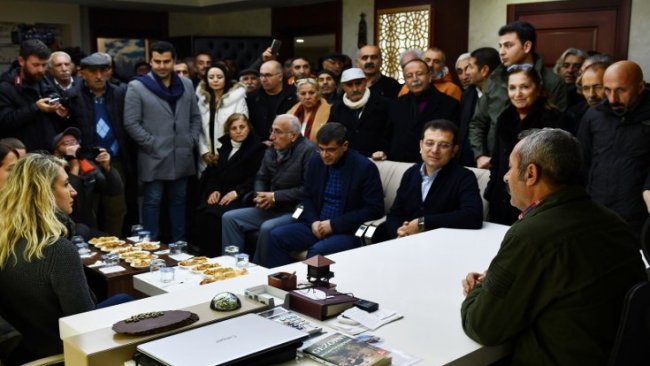 Ekrem İmamoğlu, Dersim Belediyesi'ni ziyaret etti