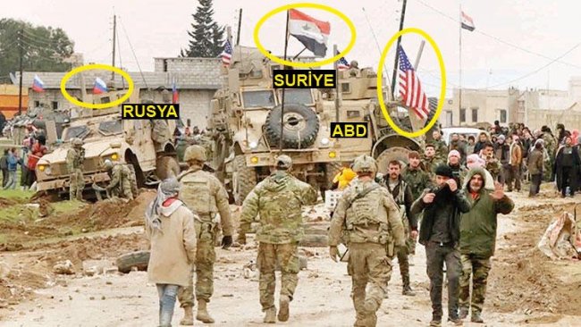 ABD, Rusya ve Suriye rejimi aynı karede: Kamışlo'daki kontrol noktasında dün ne yaşandı?