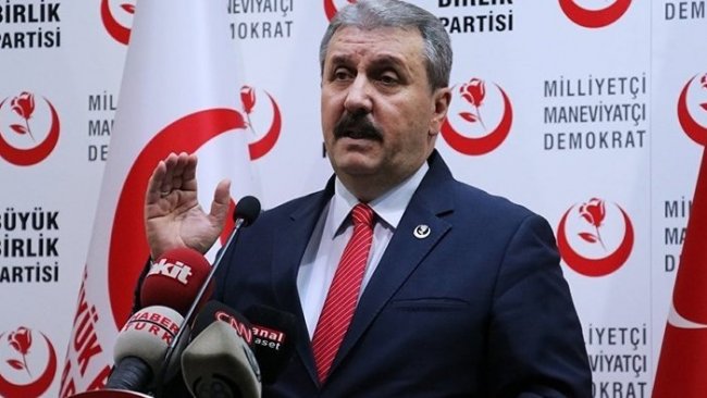 Mustafa Destici: Irak bölünecekse Türkmenlerin bölgesi olmalı