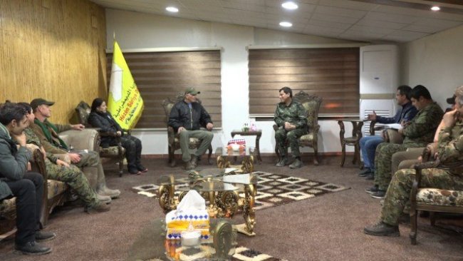 Mazlum Kobani, Senatör Abraham ile bölgede yaşanan olayları görüştük
