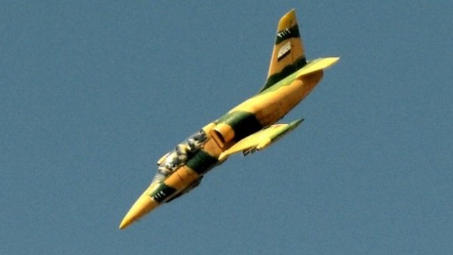 İdlib’de Suriye Ordusu'na ait bir savaş uçağı düşürüldü