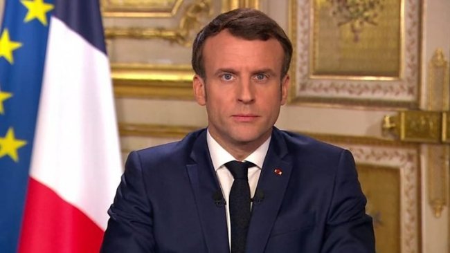 Fransa Cumhurbaşkanı Macron: Koronavirüse karşı savaştayız