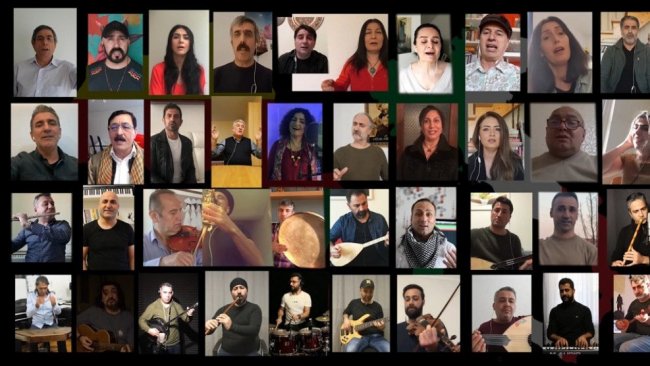Kürt sanatçılardan İtalya halkına ‘Çav Bella’lı dayanışma klibi