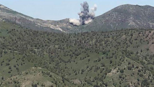 Türk savaş uçakları bir kez daha Zine Werte’yi bombaladı