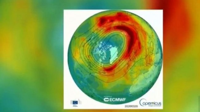 Kuzey Kutbundaki ozon deliği kapandı!