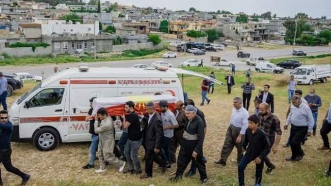 Kürt sanatçı Seid Gabari Erbil'de son yolculuğuna uğurlandı