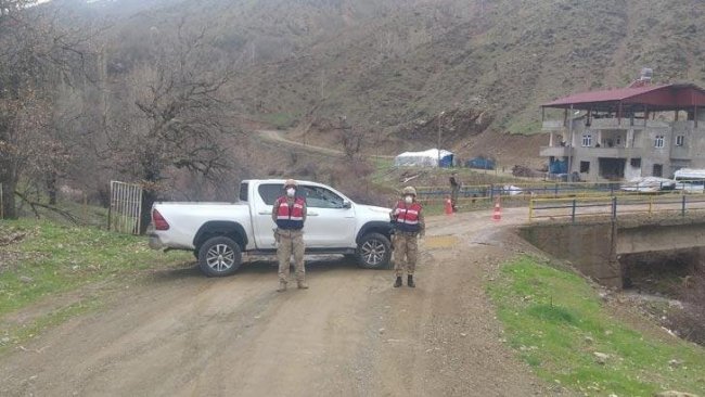 Siirt'te bir köy karantinaya alındı