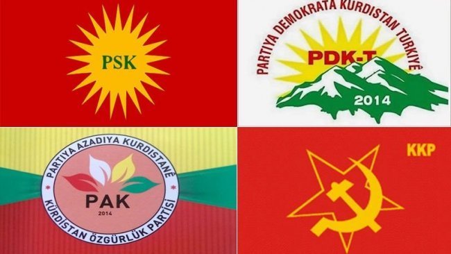 400 isimden 'Kürdistan' isimli partilerin kapatılmasına karşı ortak bildiri