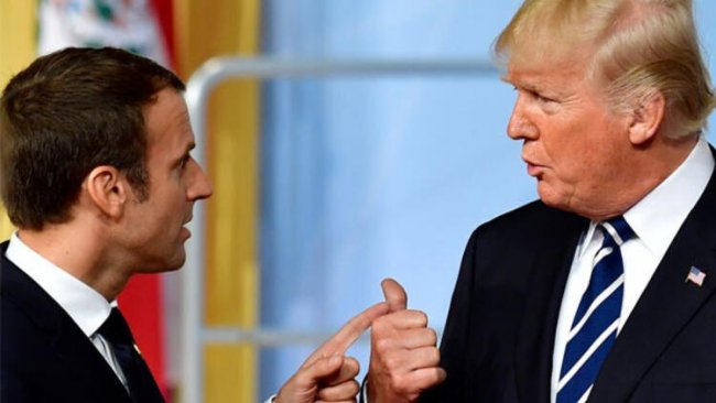 Trump ile Macron, Libya'yı görüştü