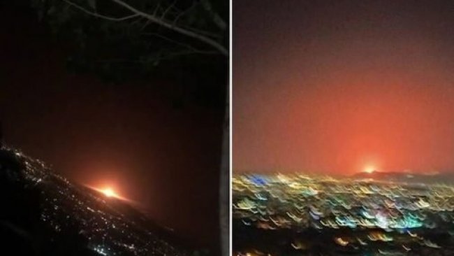 Tahran'da şiddetli patlama!