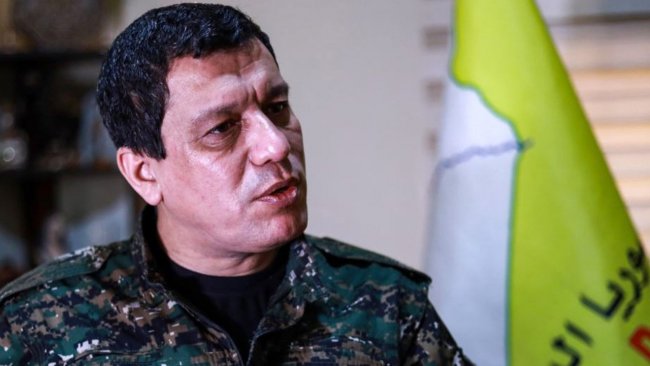 Mazlum Kobani, Rus komutanı ile görüştü