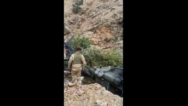 Yeniçağ muhabiri: Lice'de askeri helikopter düştü