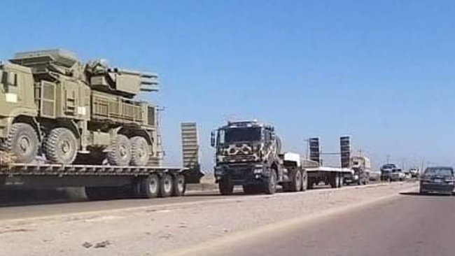 Rusya'dan Sirte'ye askeri sevkiyat