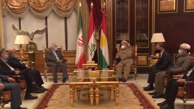 Başkan Barzani, İran Dışişleri Bakanı Zarif'le görüştü
