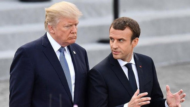 Trump ve Macron'dan Libya görüşmesi