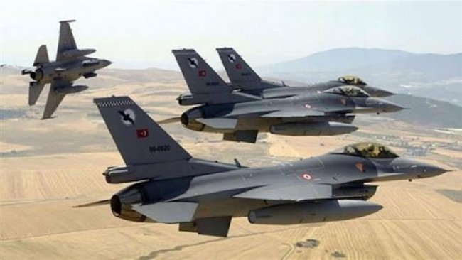 Savaş uçakları Süleymaniye'nin Şarbajêr bölgesini bombaladı