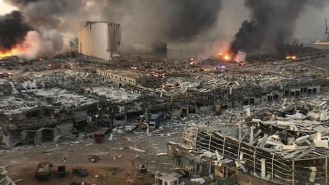 Beyrut'taki patlamada 25 Kürt vatandaşı yaralandı