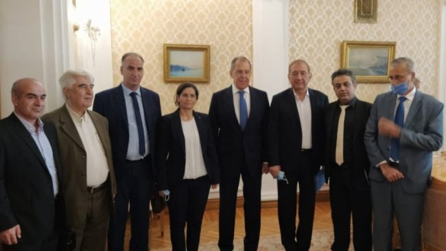 Rojava heyeti Lavrov'la görüştü
