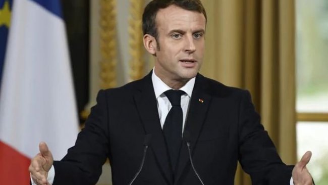 Fransa Cumhurbaşkanı Macron Bağdat’ta