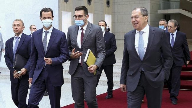 Lavrov, 2012'den sonra ilk kez Suriye'de