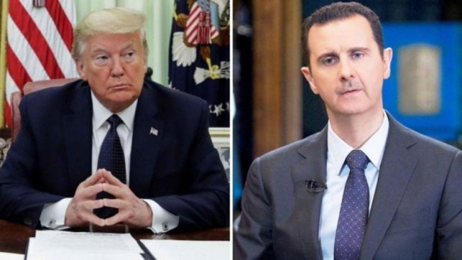 Trump'tan Esad'a 'gizli' mektup: 'Üst düzey Beyaz Saray yetkilisi Şam'a gitti'