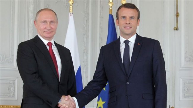 Macron ve Putin arasında 'Dağlık Karabağ' görüşmesi