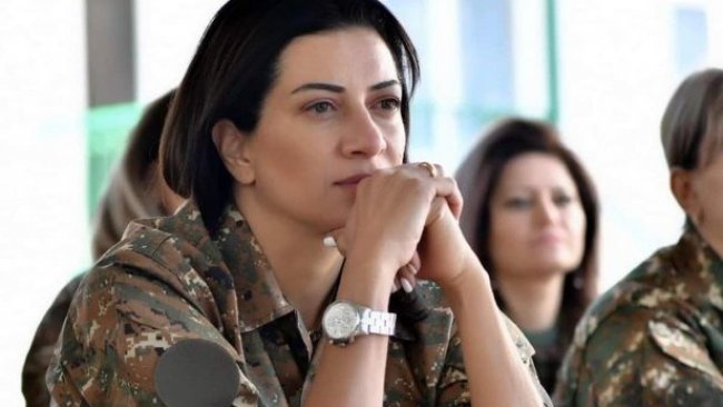 Ermenistan Başbakanı’nın eşi cepheye gidiyor