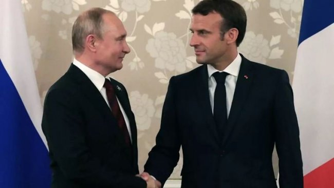 Putin ve Macron terör saldırılarını görüştü